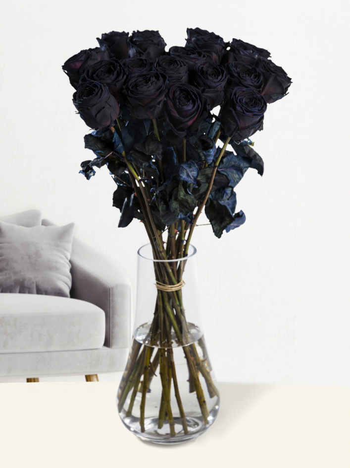 20 black roses | Surprose.com