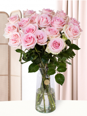 20 soft pink roses - Sweet Revival