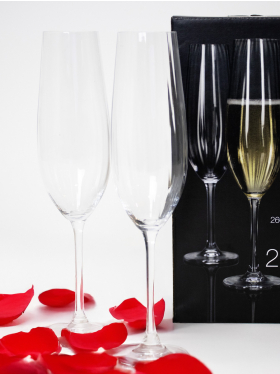 Champagne glasses 250ml