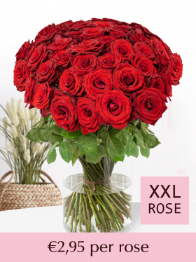 Red roses - Choose your number - Red Bentley