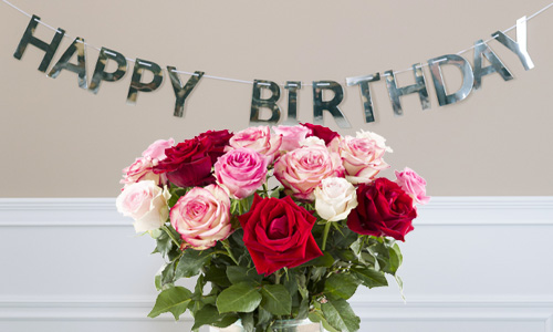 Blog: Roses for a birthday